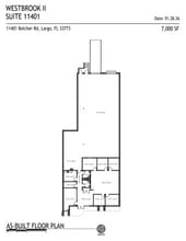 11401 Belcher Rd, Largo, FL for lease Floor Plan- Image 1 of 1
