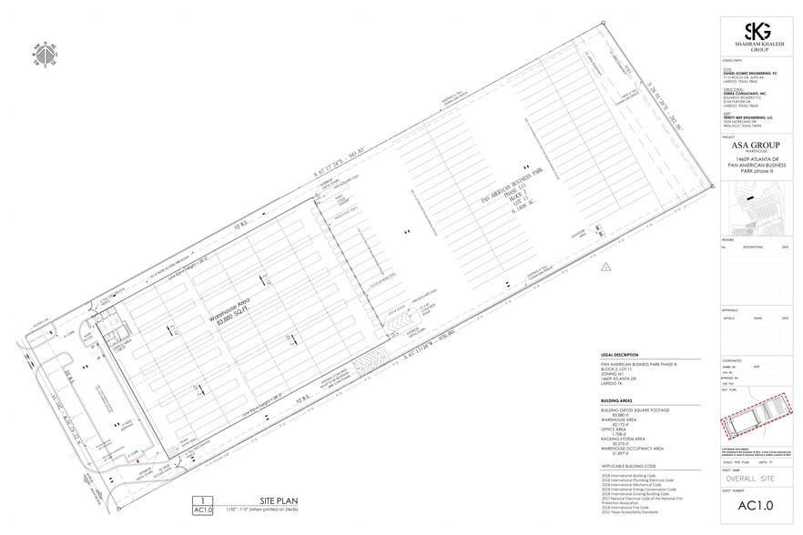 14609 Atlanta Dr, Laredo, TX for lease - Site Plan - Image 3 of 4