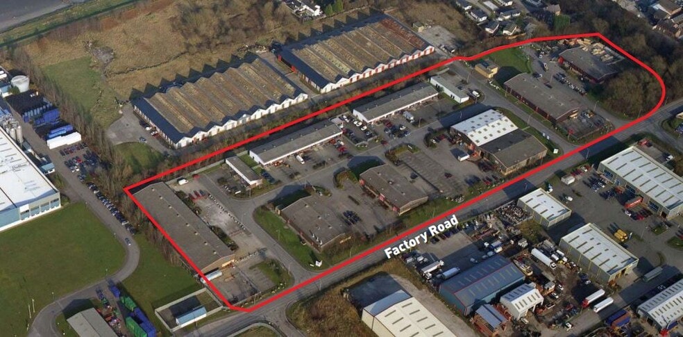 Factory Rd, Deeside à louer - Aérien - Image 3 de 3