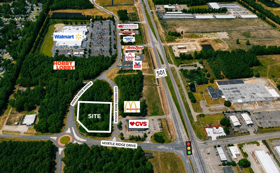 TBD Myrtle Ridge Drive, Conway, SC for sale - Building Photo - Image 1 of 3