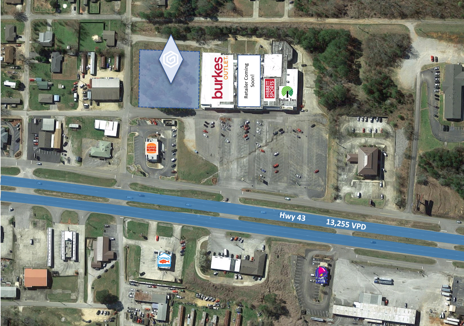 15485 Hwy 43, Russellville, AL 35653, Russellville, AL à vendre Photo principale- Image 1 de 3