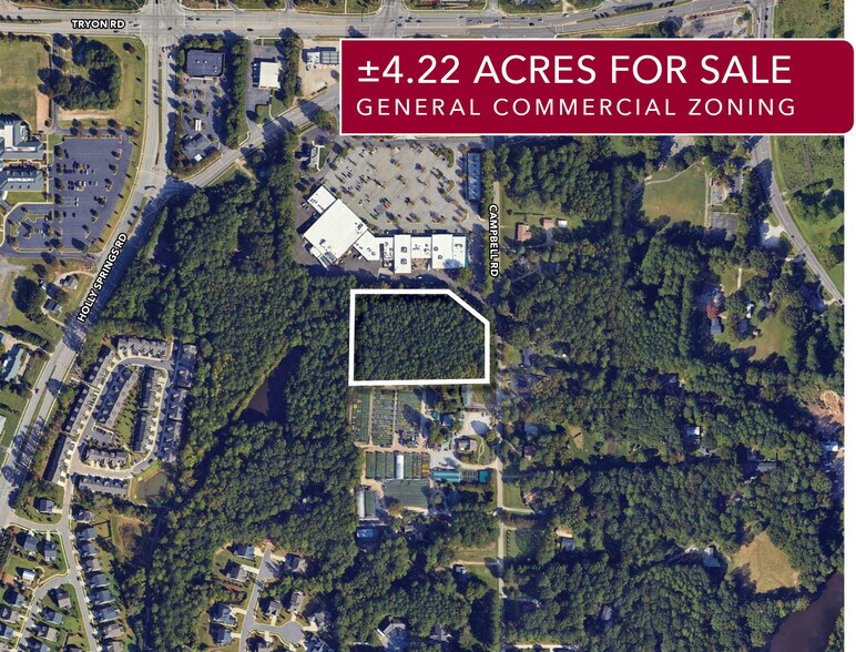 0 Campbell Rd, Raleigh, NC à vendre - Photo du bâtiment - Image 1 de 4