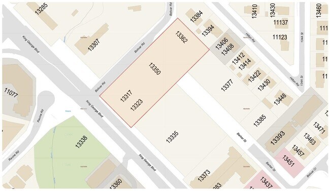 Plus de détails pour 13317 King George Blvd, Surrey, BC - Terrain à vendre