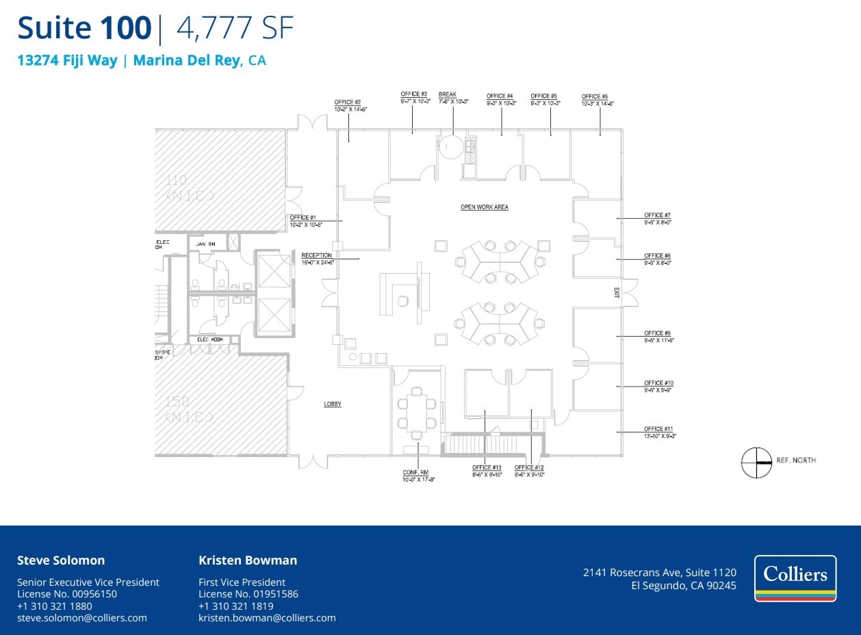 13274 Fiji Way, Marina Del Rey, CA for lease Floor Plan- Image 1 of 1