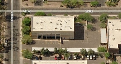 420 S Smith Rd, Tempe, AZ - Aerial map view