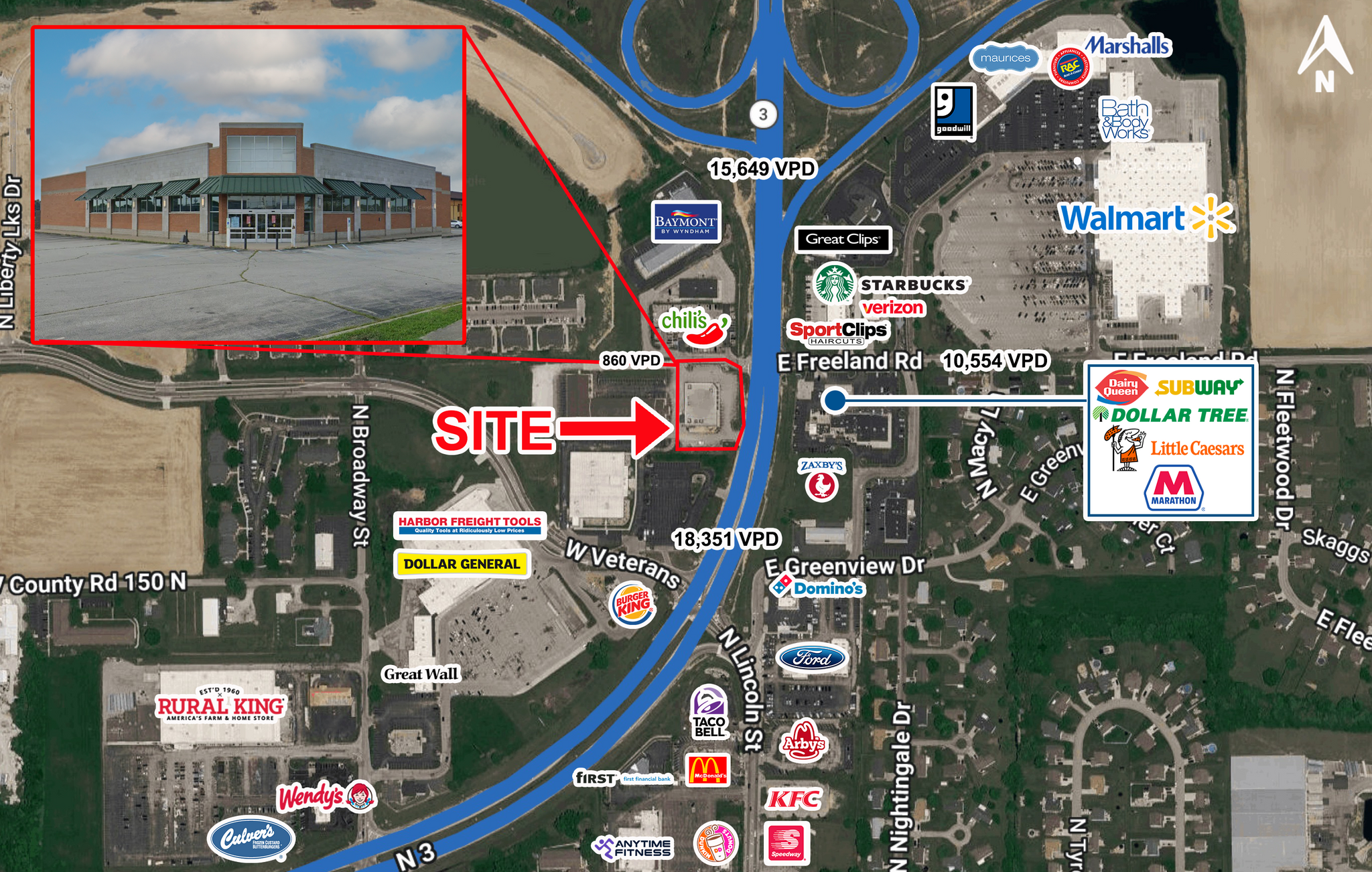 2215 N State Road 3, Greensburg, IN for lease Primary Photo- Image 1 of 5