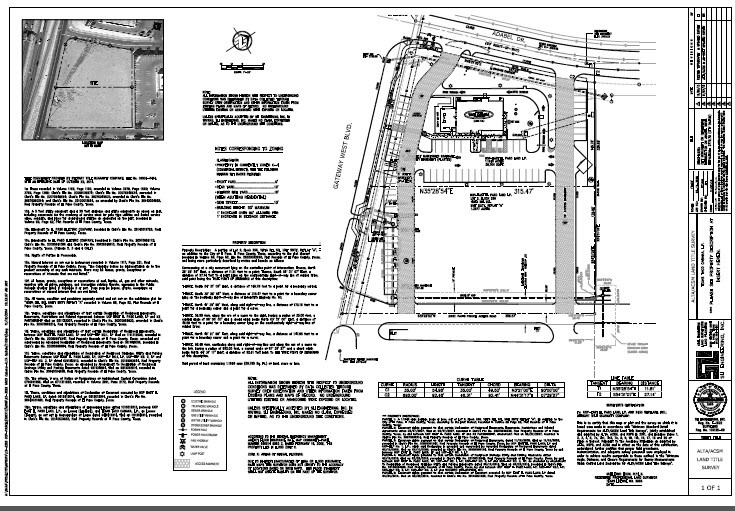 11805 Gateway Blvd, El Paso, TX à vendre - Plan de site - Image 2 de 3