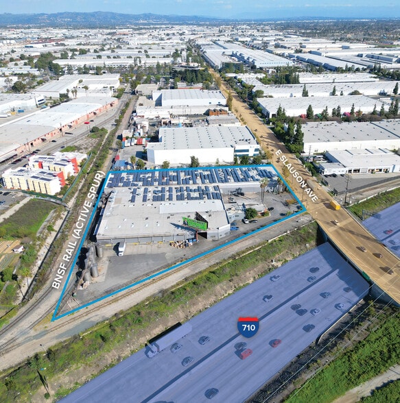 5331-5333 E Slauson Ave, Commerce, CA for sale - Aerial - Image 3 of 8
