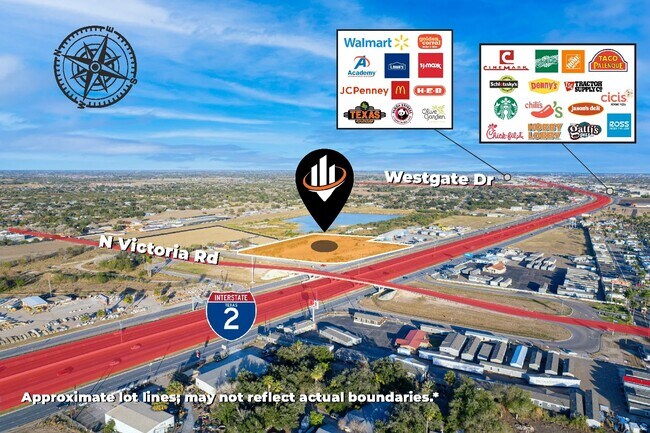 Plus de détails pour 3150 E Expressway 83, Donna, TX - Terrain à vendre