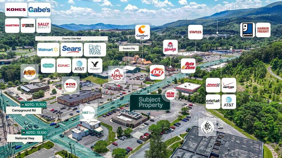 1203 National Hwy, Lavale, MD à vendre - Photo du bâtiment - Image 2 de 2