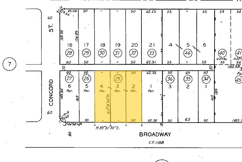 711 W Broadway, Glendale, CA à louer - Plan cadastral - Image 2 de 2
