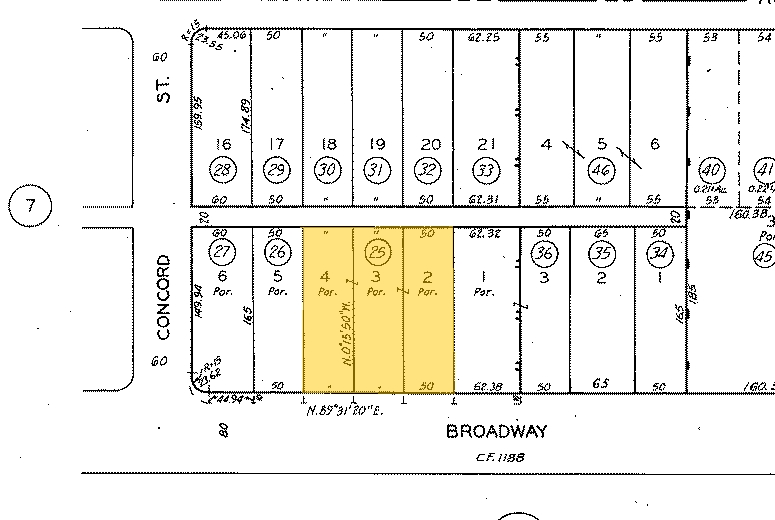 711 W Broadway, Glendale, CA for lease - Plat Map - Image 2 of 2