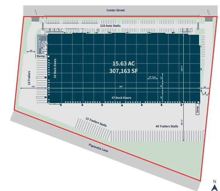 3650 Center St, Riverside, CA for lease Site Plan- Image 1 of 2