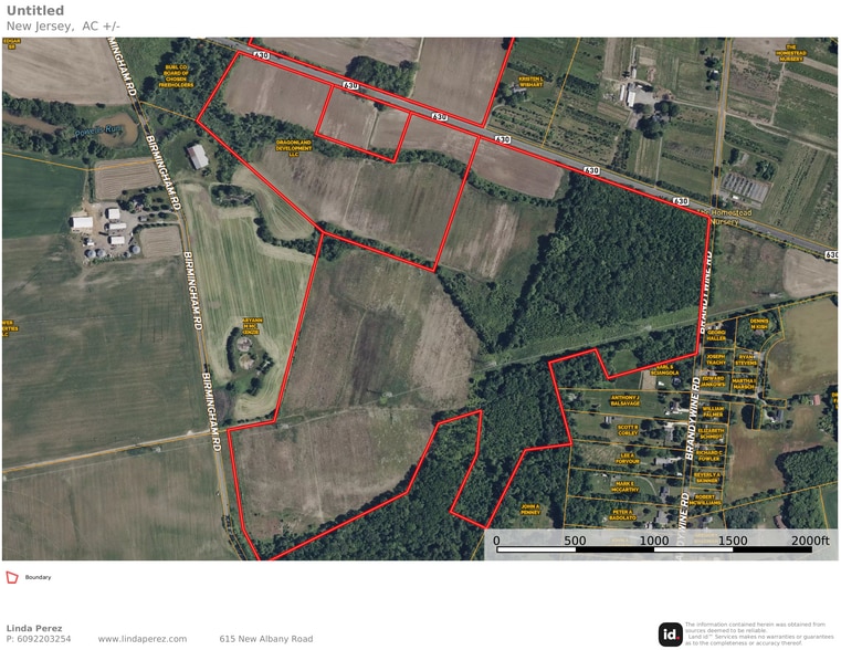 0 North Pemberton Road, Pemberton, NJ à vendre - Aérien - Image 3 de 4