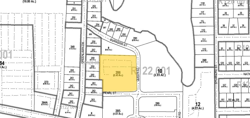 1500 Queen St, Beaufort, SC for sale - Plat Map - Image 2 of 3