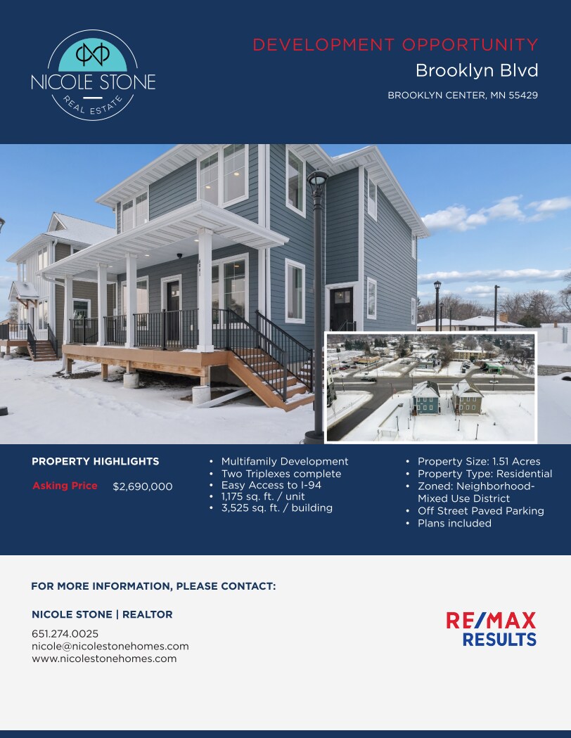 Development Opportunity 7 lots (5 land) portefeuille de 2 propriétés à vendre sur LoopNet.ca Photo principale- Image 1 de 8