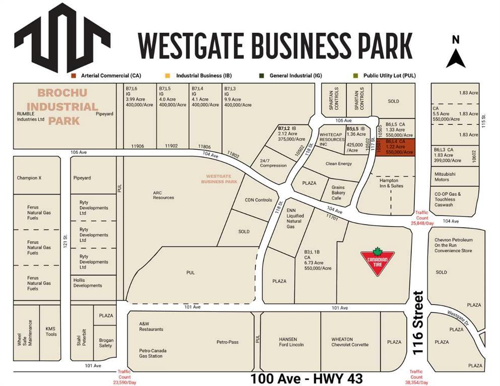 10501 117, Grande Prairie, AB for sale Site Plan- Image 1 of 8