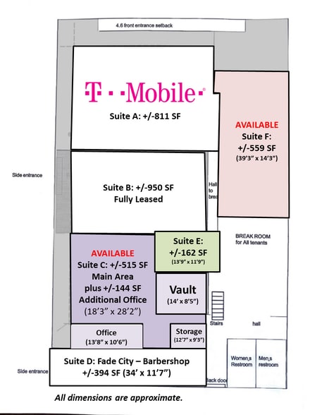 361 S Commercial St, Aransas Pass, TX à vendre - Plan d’étage - Image 2 de 32