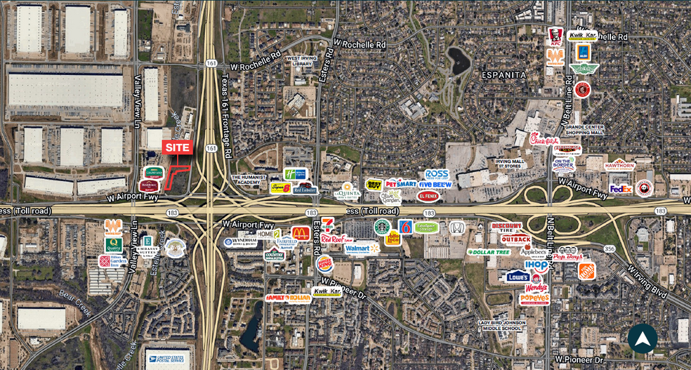 NW Corner of 183 & 161 hwy, Irving, TX for sale - Building Photo - Image 2 of 2