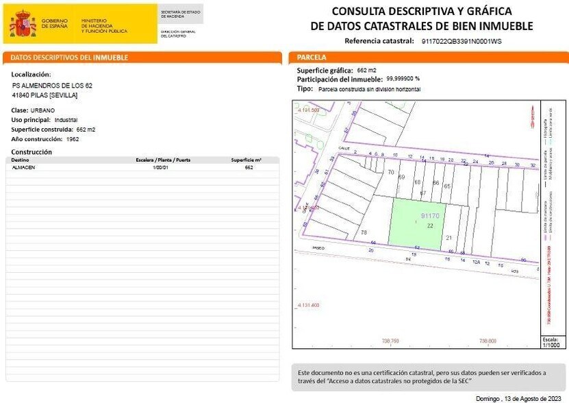 Industrial in Pilas, Sevilla for sale - Building Photo - Image 3 of 3