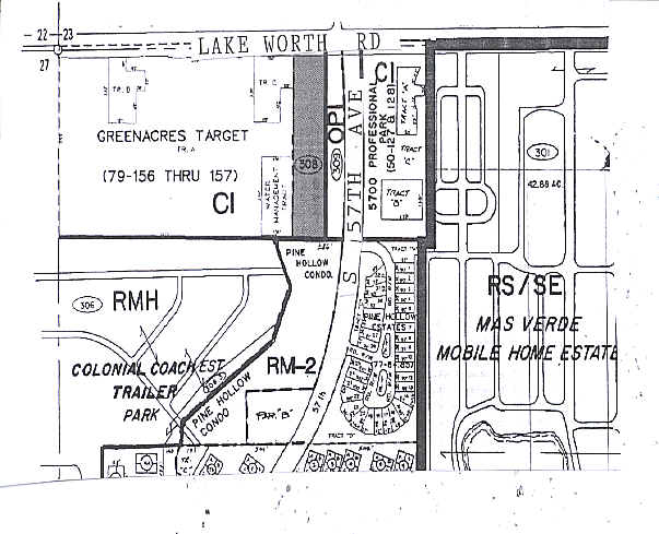 5770 Lake Worth Rd, Lake Worth, FL à louer - Plan cadastral - Image 2 de 7