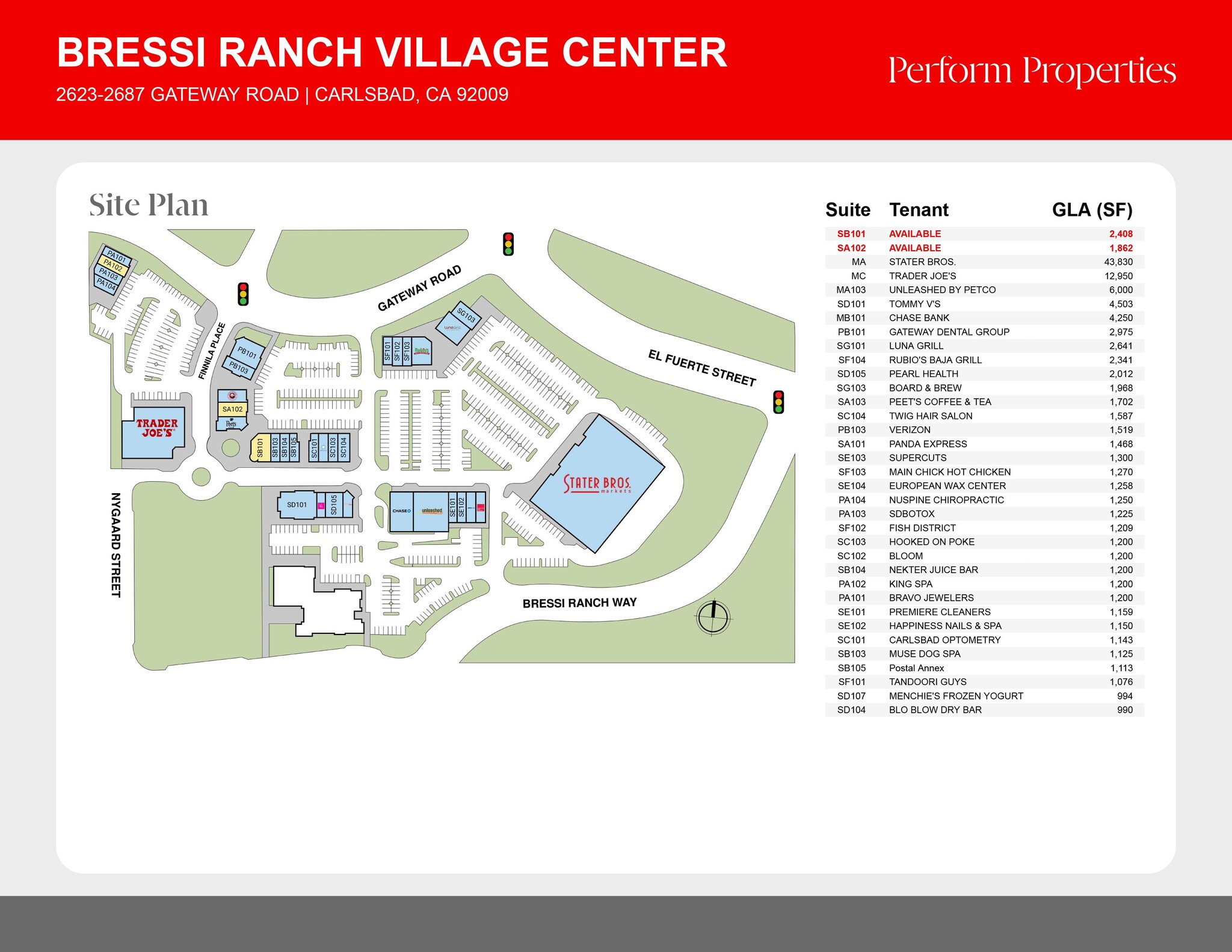 2675 Gateway Rd, Carlsbad, CA for lease Site Plan- Image 1 of 1