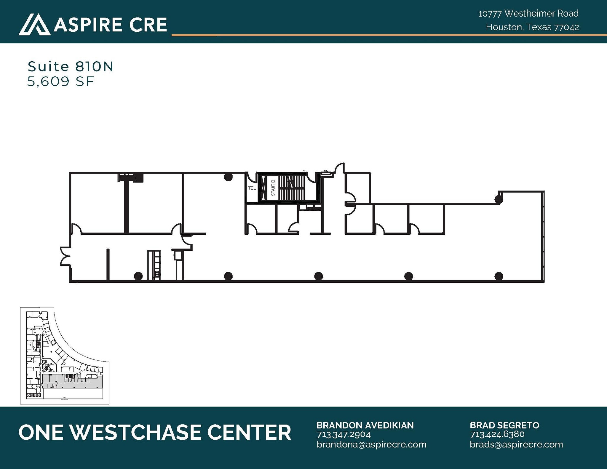 10777 Westheimer Rd, Houston, TX for lease Floor Plan- Image 1 of 8