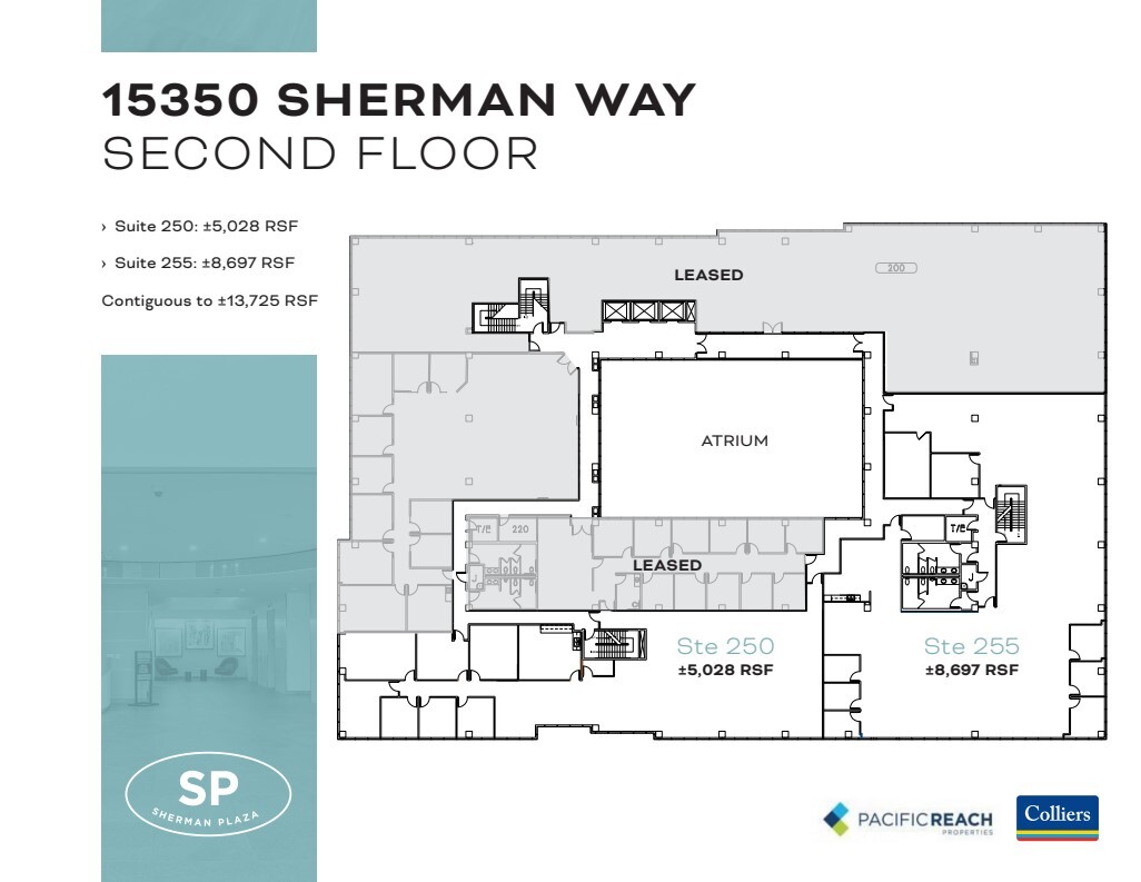 15350 Sherman Way, Van Nuys, CA à louer Plan d  tage- Image 1 de 1