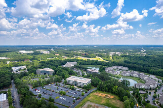 2530 Meridian Pky, Durham, NC - Aérien  Vue de la carte