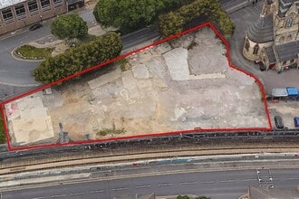 North Woolwich Rd, London, LND - Aerial map view