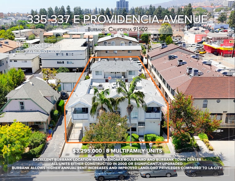 335-337 E Providencia Ave, Burbank, CA for sale - Building Photo - Image 1 of 19