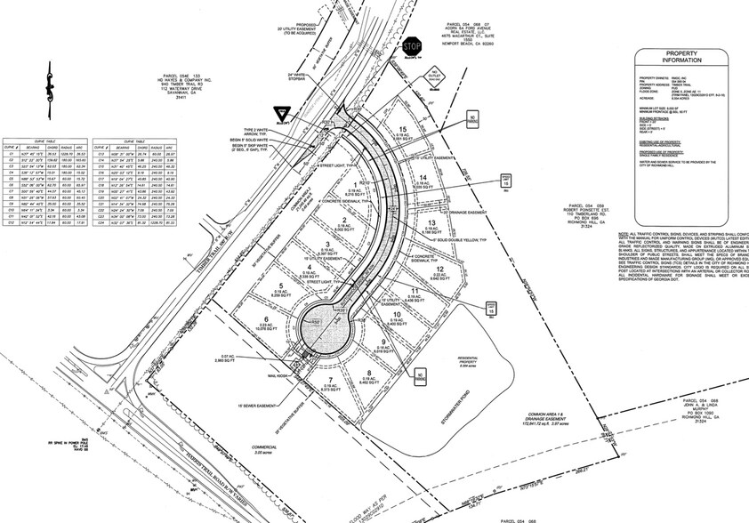 HARRIS TRAIL Rd, Richmond Hill, GA à vendre - Plan de site - Image 3 de 7