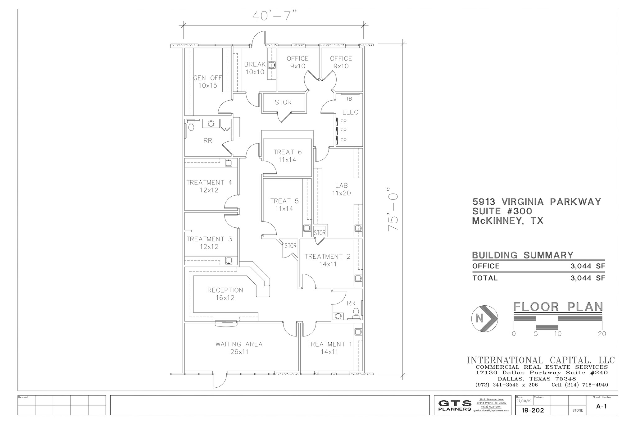 5913 W Virginia Pky, McKinney, TX à louer Plan de site- Image 1 de 1