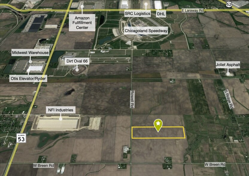 39.29± AC Breen Road, Elwood, IL à vendre - Photo du bâtiment - Image 2 de 2