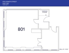 318 Homer St, Vancouver, BC for lease Floor Plan- Image 1 of 1