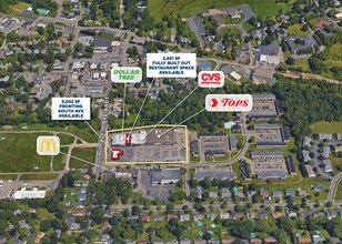 98 South Ave, Hilton, NY - AERIAL map view