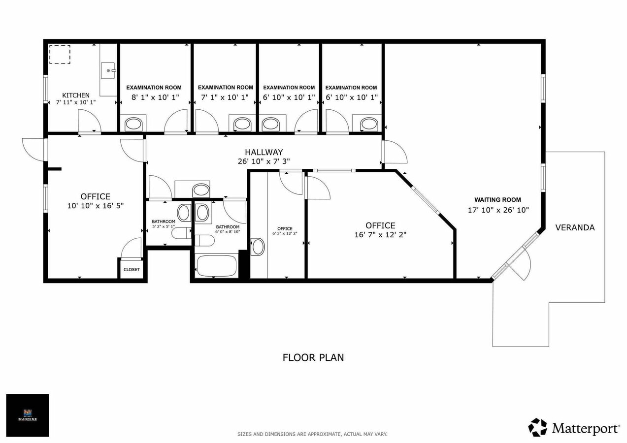 1801 S 23rd St, Fort Pierce, FL 34950 - Unité 3 - - Plan d’étage - Image 1 of 9
