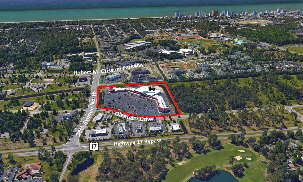 1201 38th Ave N, Myrtle Beach, SC à louer - Aérien - Image 2 de 5