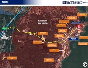 305 5th Ave, Quantico, VA - AÉRIEN  Vue de la carte - Image1