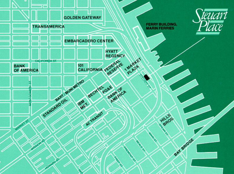 131-141 Steuart St, San Francisco, CA à louer - Plan de site - Image 2 de 4