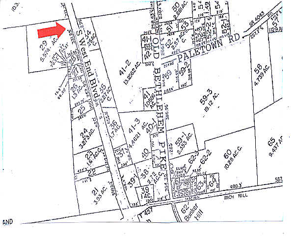 1320 S West End Blvd, Quakertown, PA à louer - Plan cadastral - Image 2 de 2