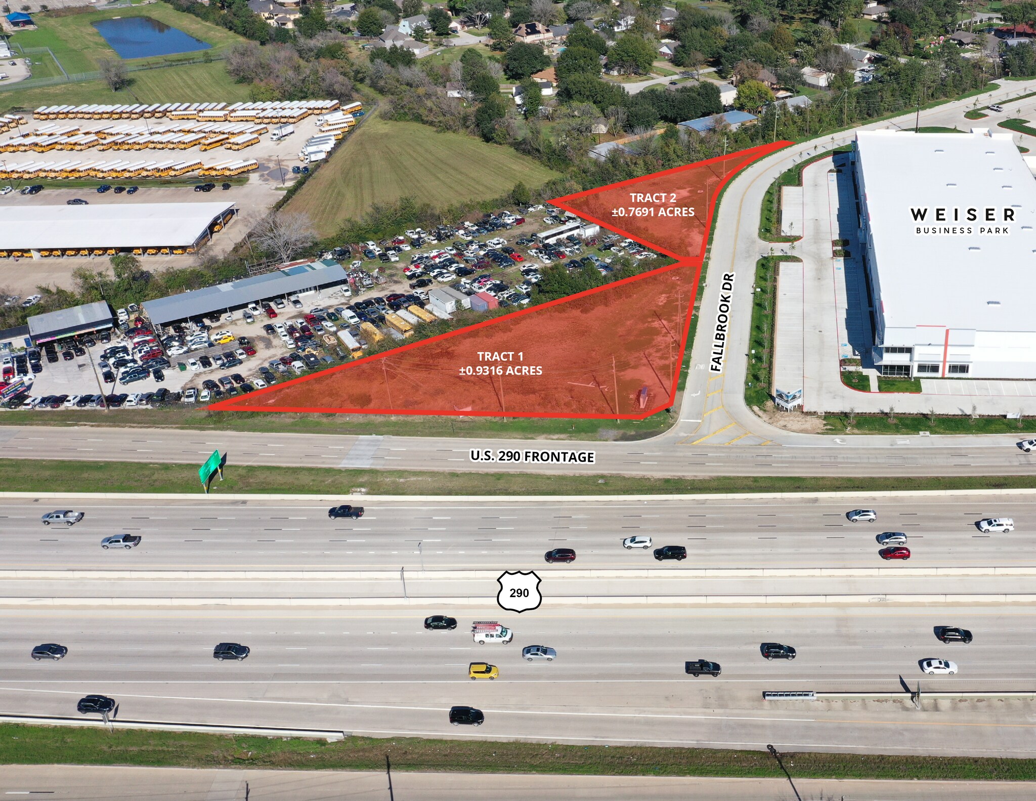 Highway 290 & Fallbrook Drive, Houston, TX à louer Photo du bâtiment- Image 1 de 2