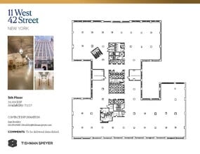 11 W 42nd St, New York, NY for lease Floor Plan- Image 1 of 1