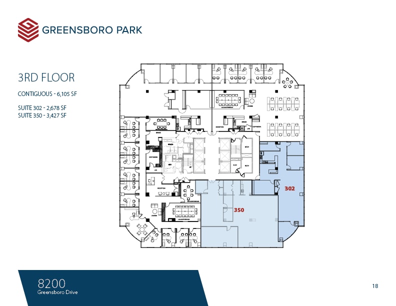 8180-8200 Greensboro Dr, McLean, VA for lease Floor Plan- Image 1 of 1