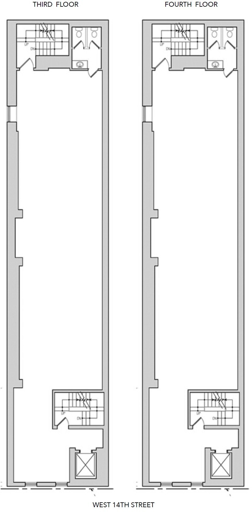 407 W 14th St, New York, NY for lease Floor Plan- Image 1 of 3
