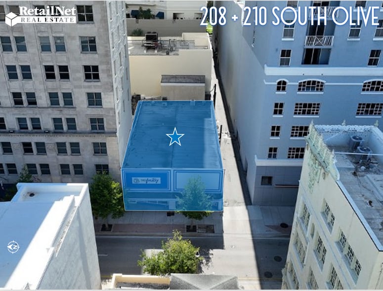 210 S Olive Ave, West Palm Beach, FL à vendre - Photo du bâtiment - Image 3 de 17