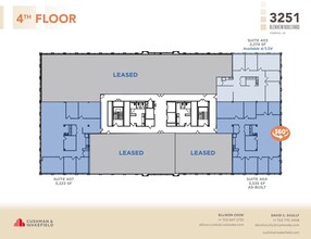 3251 Blenheim Blvd, Fairfax, VA à louer Plan d’étage- Image 1 de 1