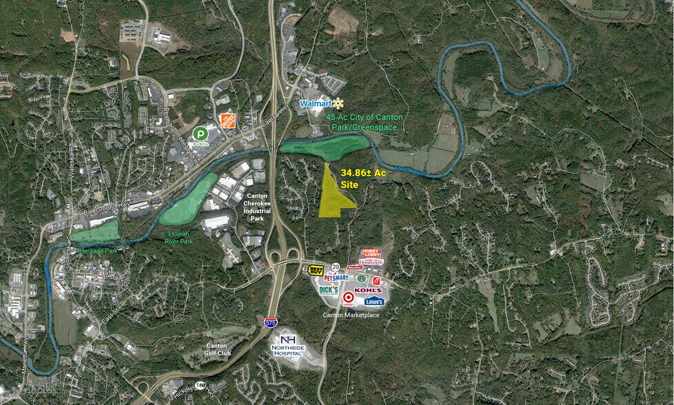 560-588 Old Doss Drive, Canton, GA à vendre - Photo du bâtiment - Image 1 de 1