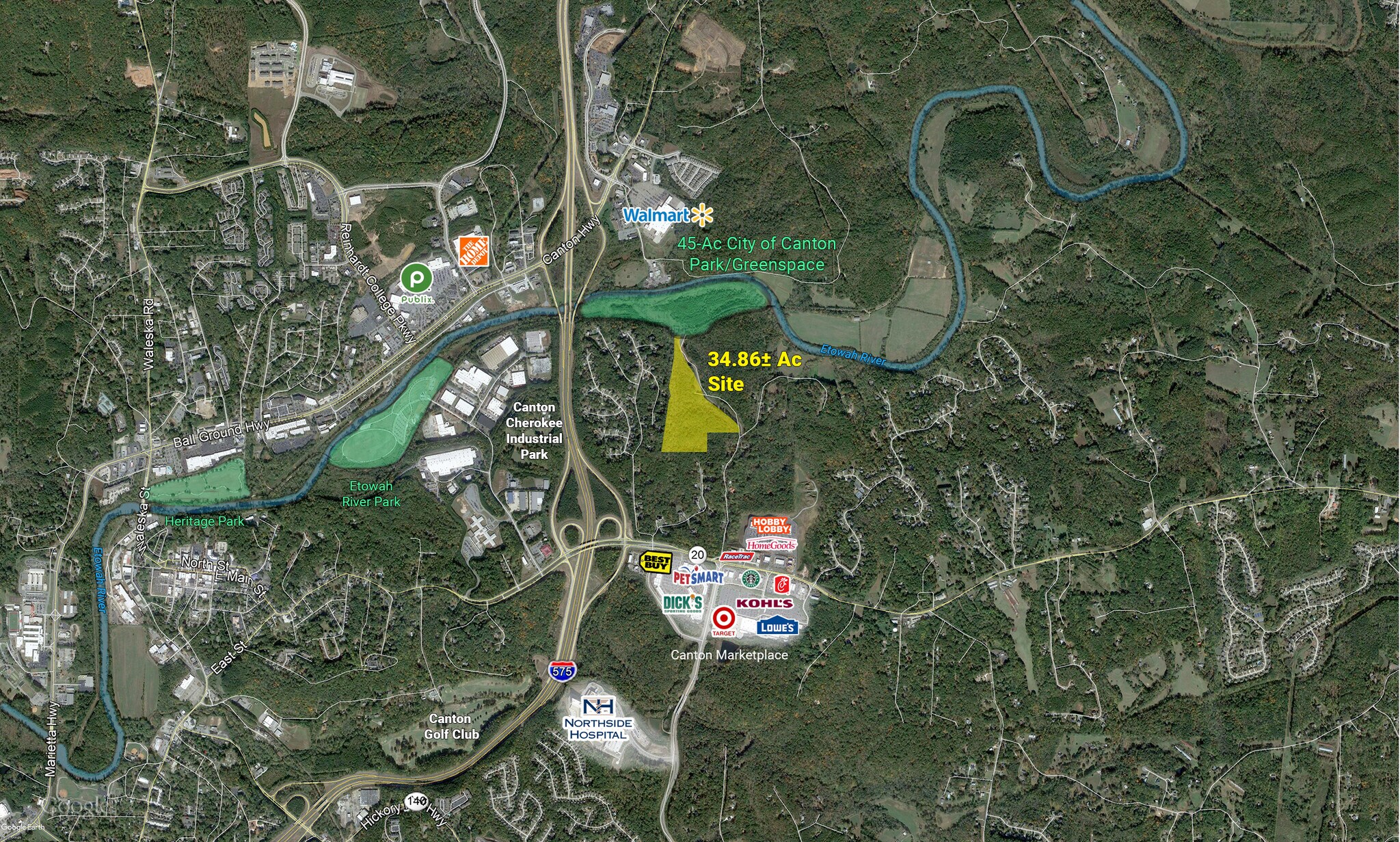 560-588 Old Doss Drive, Canton, GA à vendre Photo du bâtiment- Image 1 de 2