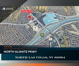 7325 Aliante Pky, North Las Vegas, NV - Aérien  Vue de la carte